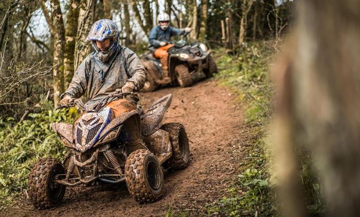 Trail Riding in the mud